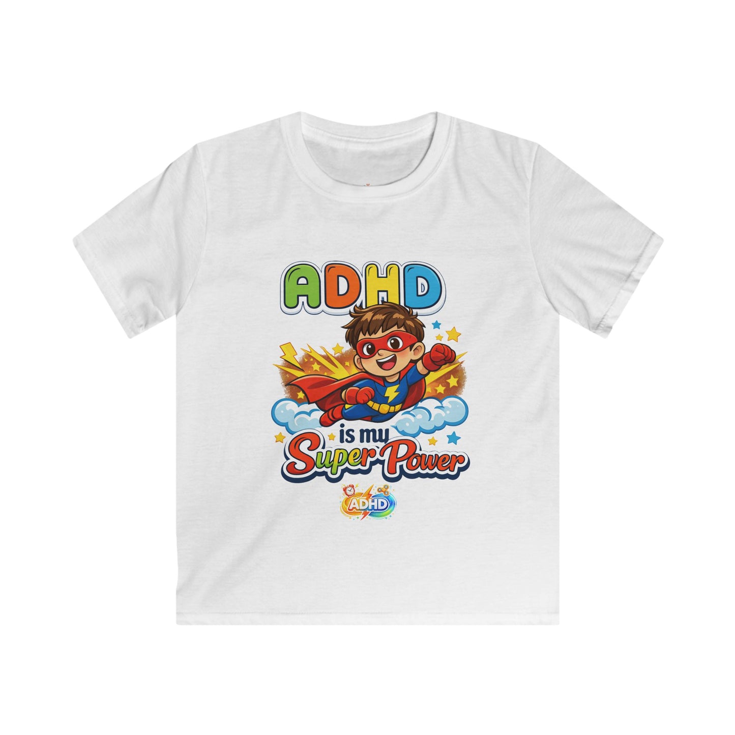 Boys-Kids ADHD is My Super Power T-Shirt