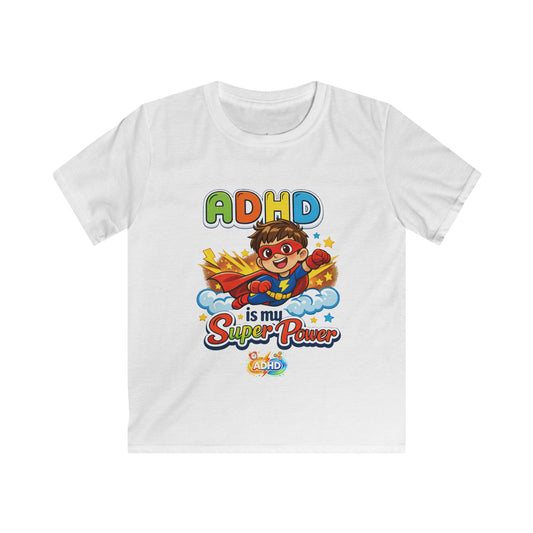 Boys-Kids ADHD is My Super Power T-Shirt