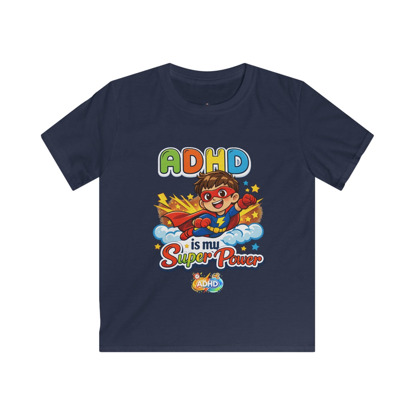 Boys-Kids ADHD is My Super Power T-Shirt