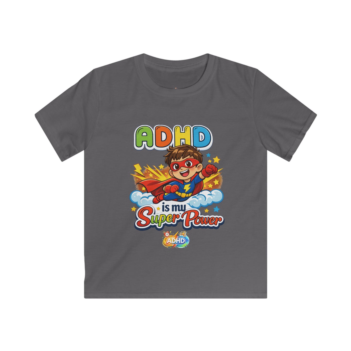 Boys-Kids ADHD is My Super Power T-Shirt