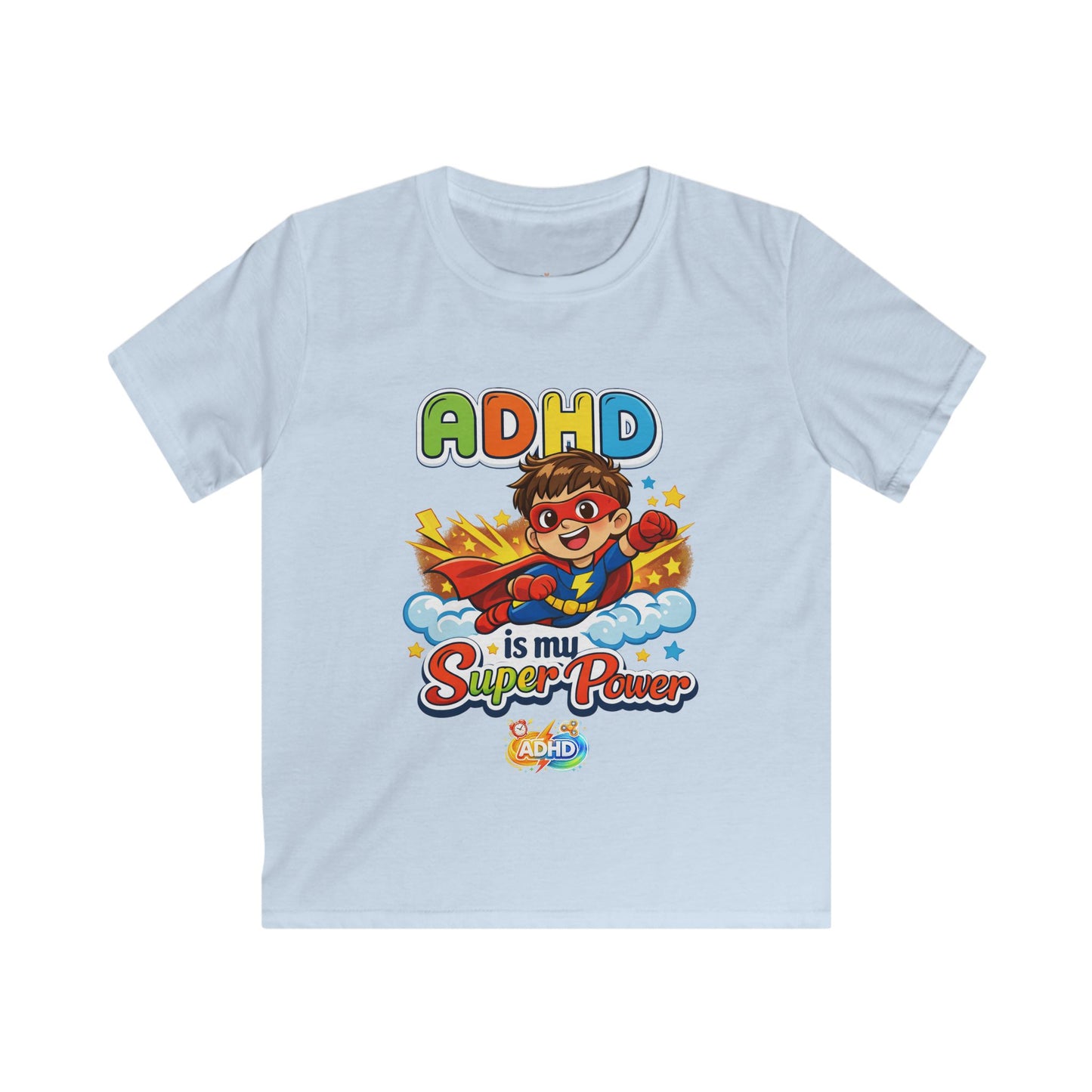 Boys-Kids ADHD is My Super Power T-Shirt