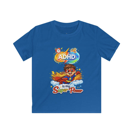 Boys-Kids ADHD is My Super Power T-Shirt